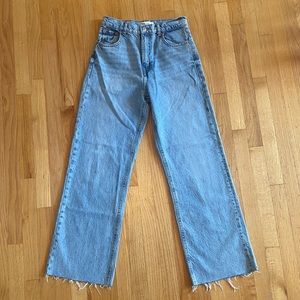 Zara 90’s straight jeans